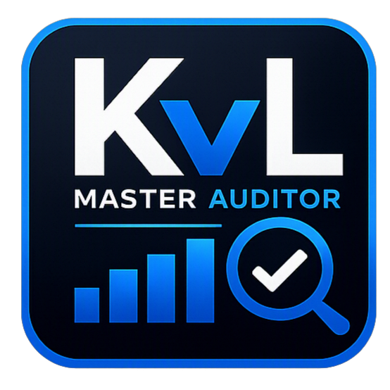 KvL Master Auditor logo